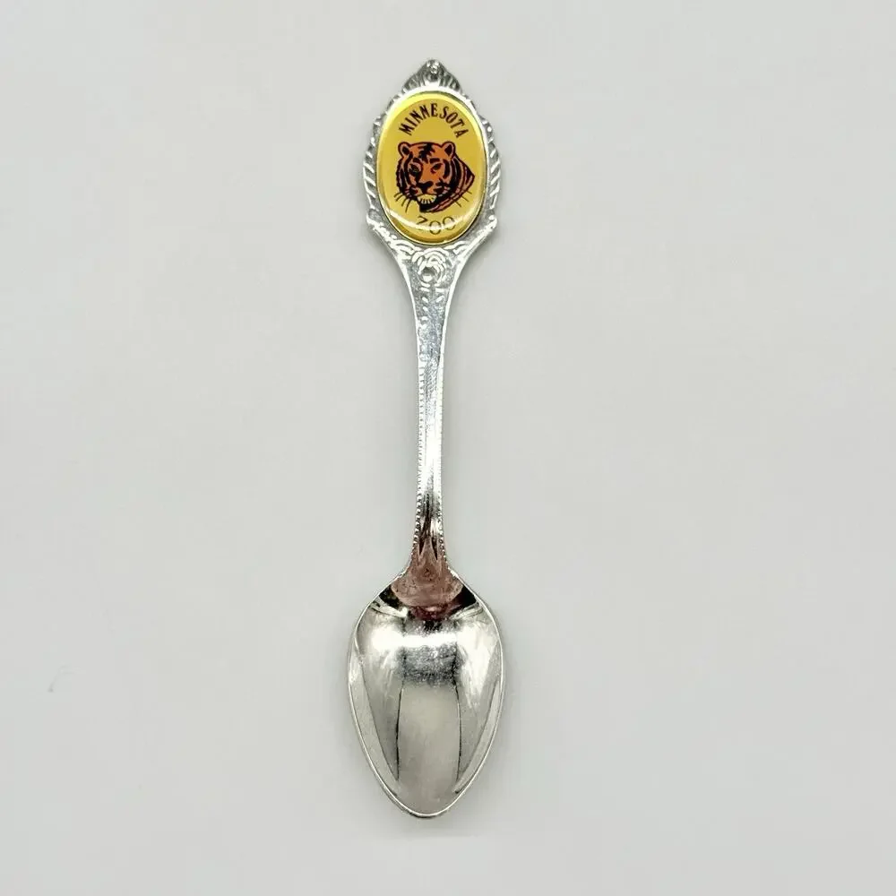 Minnesota Zoo Stainless Steel Silver Japan Vintage Souvenir Spoon 5